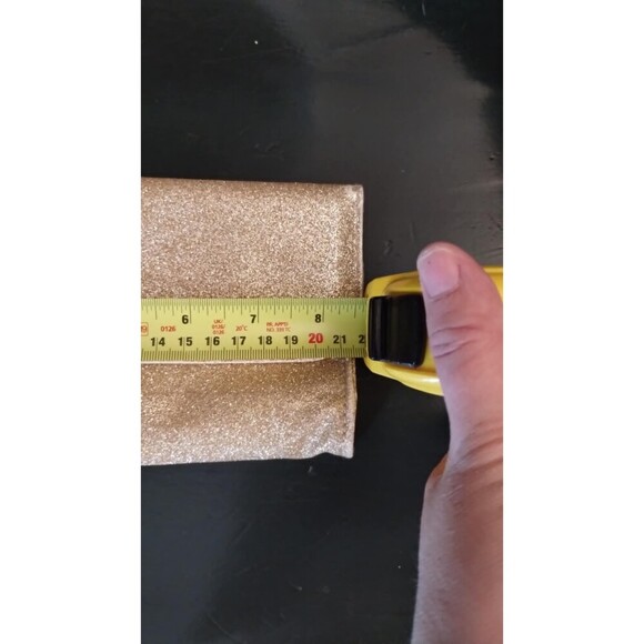 Bare Escentuals front flap Gold glitter case - Picture 5 of 6